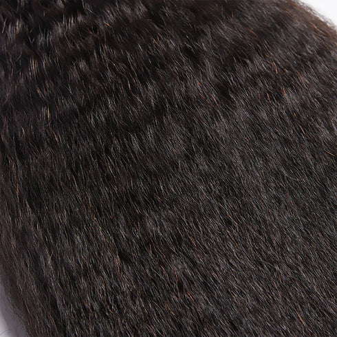 Maganda Rain, 100 % unbehandeltes menschliches Haar, krauses, glattes Haar, 3 Bündel